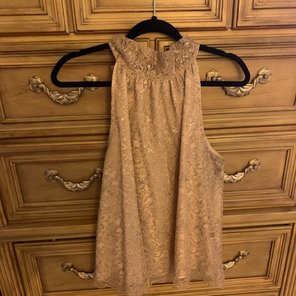 J crew lace top